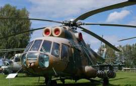 historischer Hubschrauber