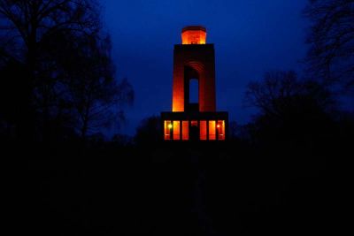 Farbenspiel in der Nacht