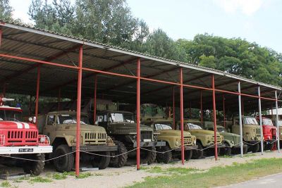 historische Militärfahrzeuge