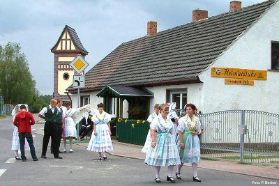an der Heimatstube Raddusch