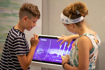 Moderne Medien in der Ausstellung Moderne Medien