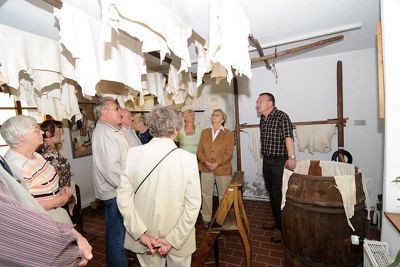 in der Zurichtestube in der Zurichtestube