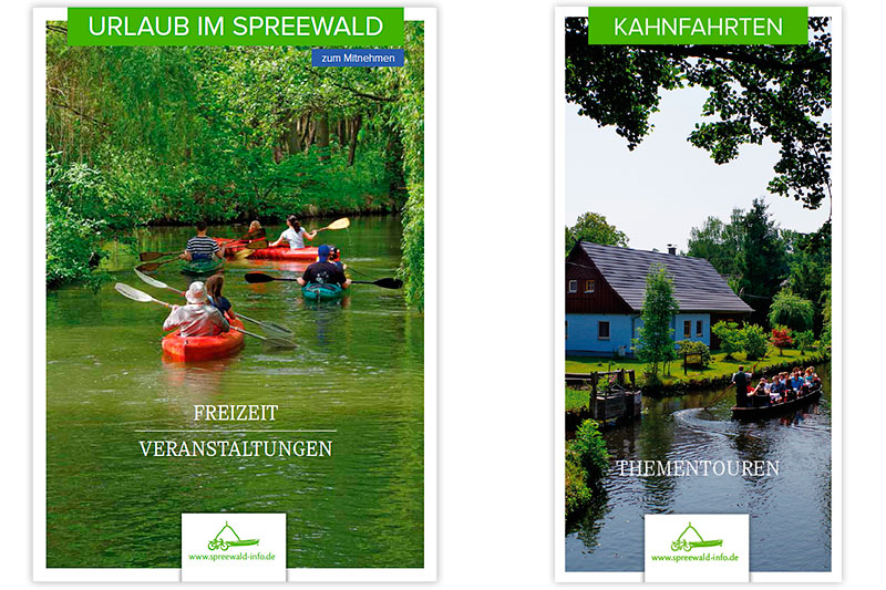 Prospekte und Broschüren