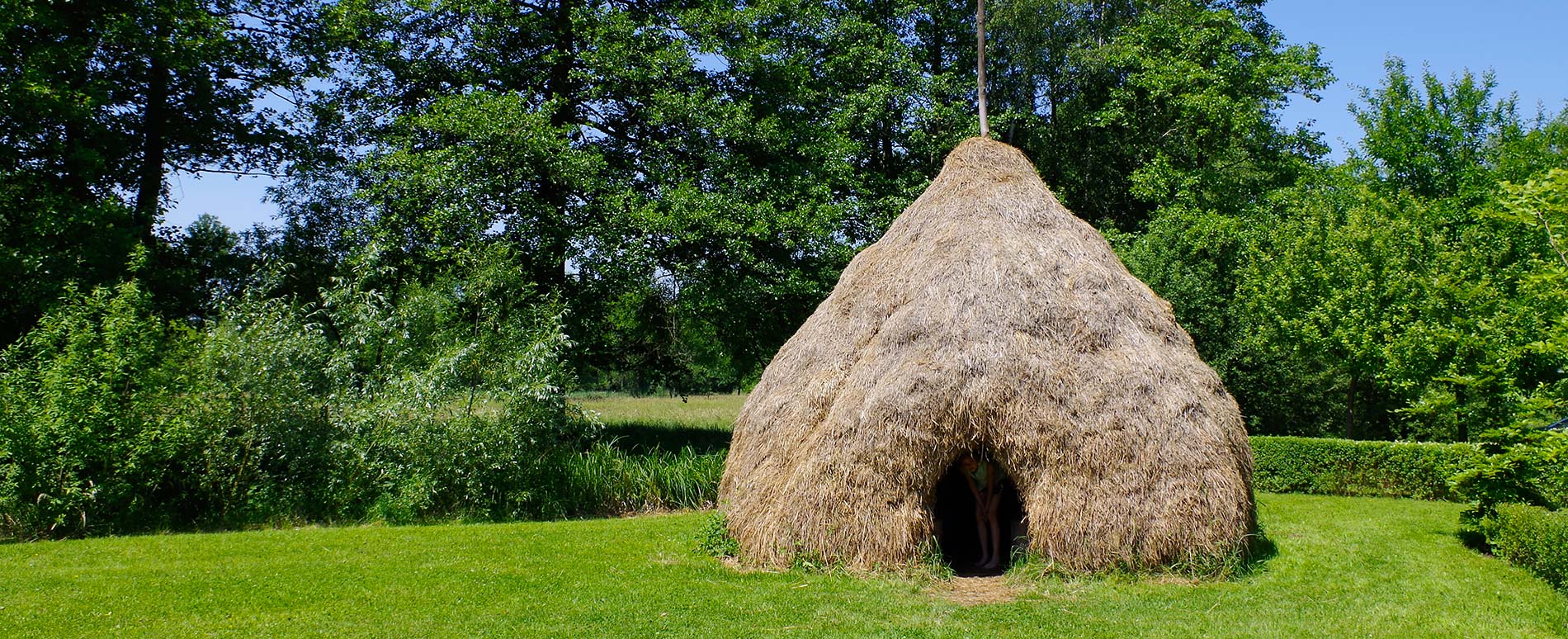 Heuschober im Spreewald