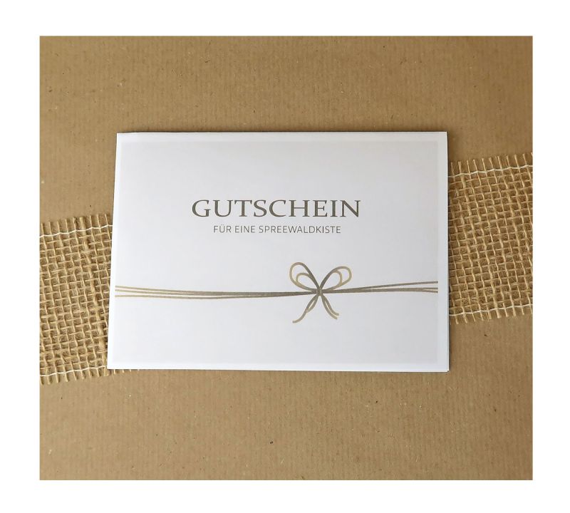 Gutschein für den Spreewaldkiste Onlineshop