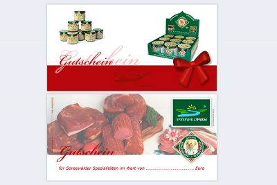 Gutschein Vetschauer Wurstwaren