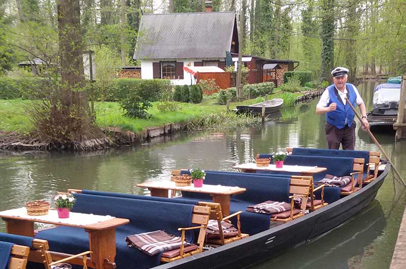 Kahnfahrt in Lübbenau Fährmann Eckard Jentsch