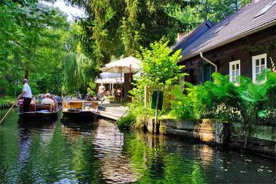 Gastronomie im Spreewald Häfen in Lübbenau