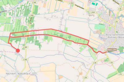 Karte Kanutour zum Barfusspark ab Bootshaus Leineweber Karte Kanutour zum Barfusspark ab Bootshaus Leineweber