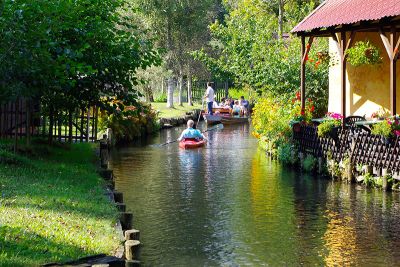 unterwegs in Lehde unterwegs in Lehde