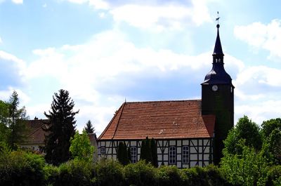 Fachwerkkirche in Schlepzig