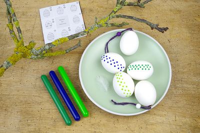 Wachs-Set für sorbische Ostereier