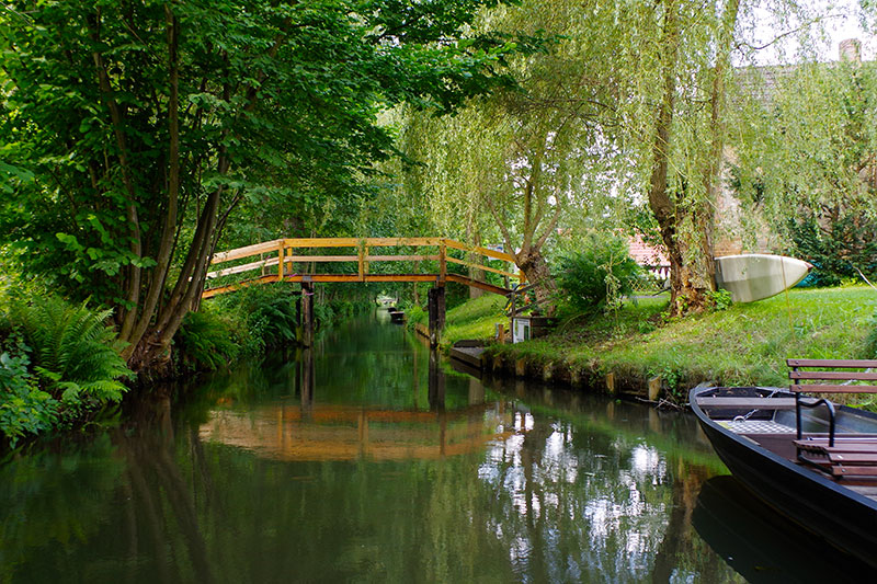 Brücke im Spreewald