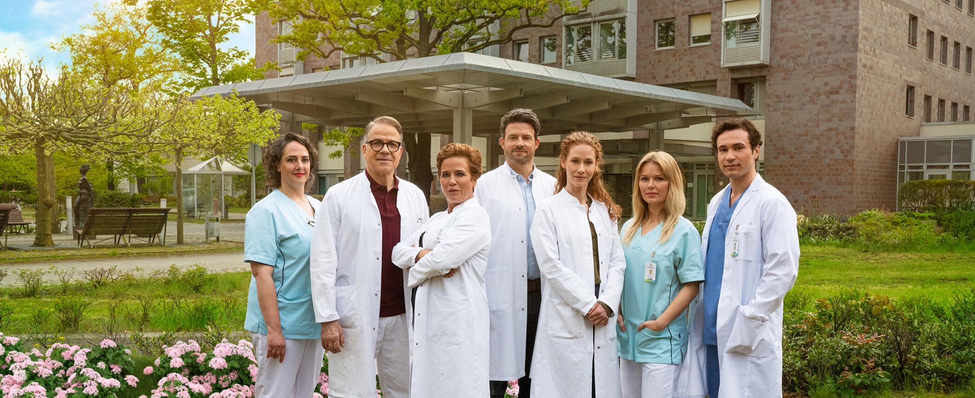 Spreewaldklinik Schauspieler, copyright: Sat1, Hardy Spitz