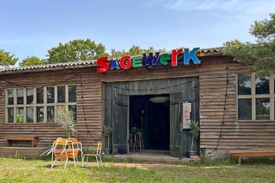 Drehort Spreewaldklinik - die Bar Sägewerk Drehort in der Spreewaldklinik - die Bar "Sägewerk"