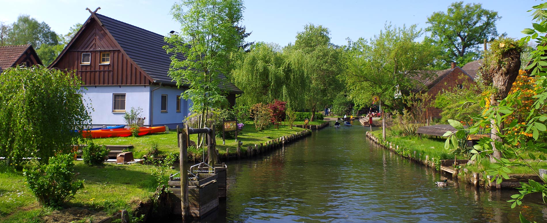 Spreewald Urlaub im Frühling