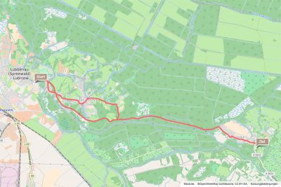 Eiswandern von Lübbenau nach Leipe Eiswandern von Lübbenau nach Leipe