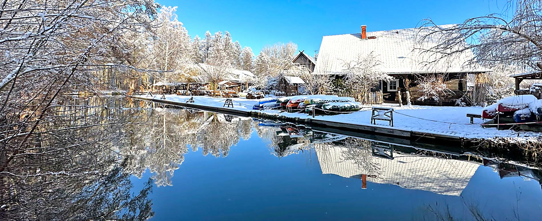 Spreewald Urlaub im Winter